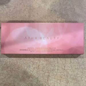ATHR Beauty Amber Crystal Charged Cheek Palette Vegan NEW